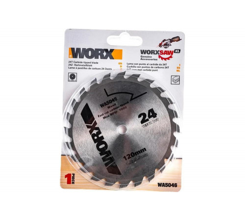 Твердосплавный пильный диск WORX WA5046