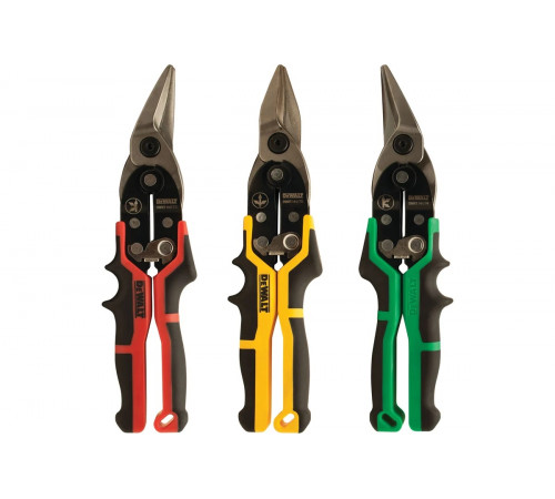 Набор ножниц по металлу Dewalt 3 шт DWHT14676-0