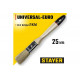 Плоская кисть STAYER UNIVERSAL-EURO 0.021, 205мм, 25мм, 10мм, Арт. 0102-025