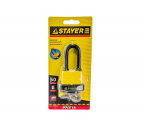 Навесной всепогодный замок 50 мм STAYER MASTER 37141-40