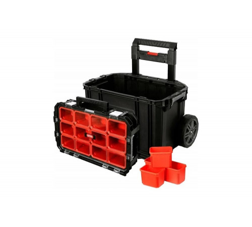 Ящик для инструментов Keter Connect Cart+organizer