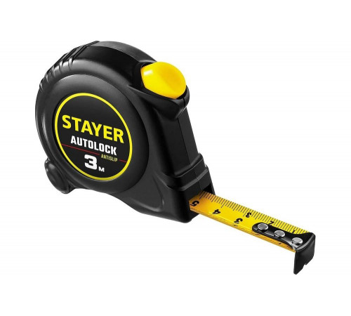 STAYER 3 м х 16 мм, с автостопом рулетка 2-34126-03-16_z02 STAYER 3 м х 16 мм, с автостопом рулетка 2-34126-03-16_z02