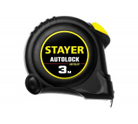 Рулетка Stayer AutoLock 3м / 16мм с автостопом 2-34126-03-16_z02
