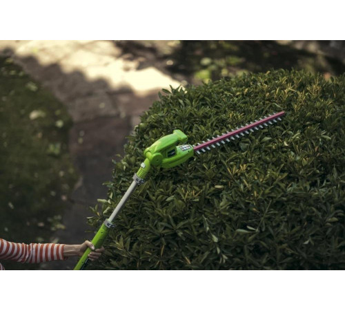 Аккумуляторный телескопический кусторез Greenworks G24PH51 2200207