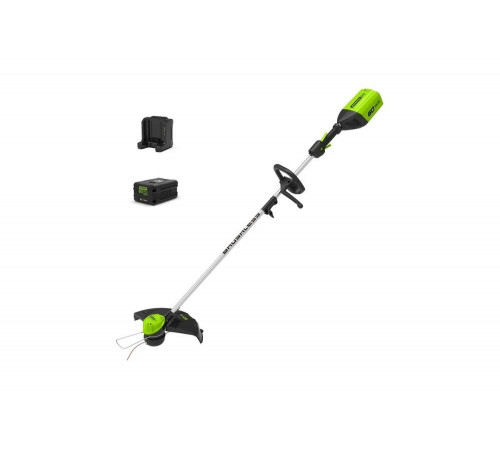 Триммер аккумуляторный GREENWORKS GD60LTK4 (2103207UB) Триммер аккумуляторный GREENWORKS GD60LTK4 (2103207UB)