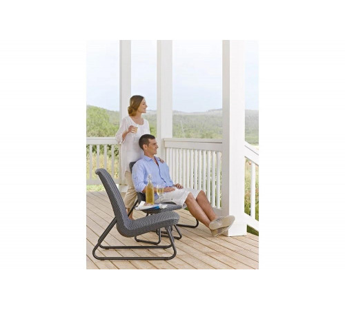 Комплект мебели Keter Rio patio set антрацит 211429