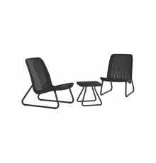 Комплект мебели Keter Rio patio set антрацит 211429