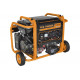 Генератор CARVER PPG-10000ЕM бензин LT-192FA, 7,0/7,5кВт, 220В, бак 33 л,электростартер, колеса, медь 01.020.00031