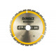 Пильный диск CONSTRUCT (216х30 мм; 24 ATB) DEWALT DT1952