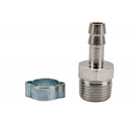 Переходник 3/8"М - елочка (8 мм; обжимное кольцо 11x13 мм) FUBAG 180262