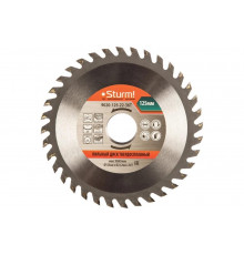 Диск пильный по дереву (125х22 мм; 36Т) Sturm 9020-125-22-36T
