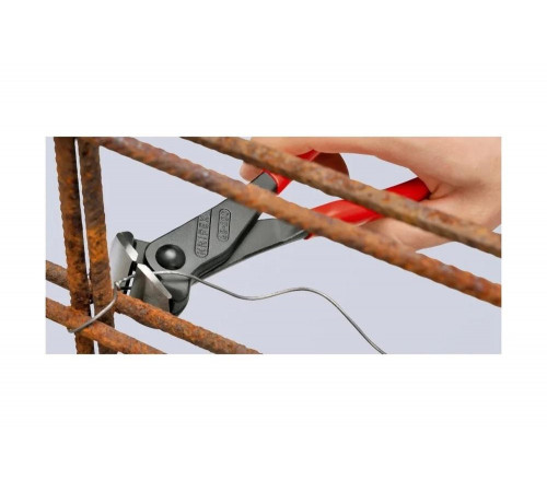 Торцевые кусачки Knipex 280 мм, обливные ручки KN-6801280EAN Торцевые кусачки Knipex 280 мм, обливные ручки KN-6801280EAN