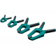 KRAFTOOL 100/100 мм, струбцина пружинная SC-10 32227-10