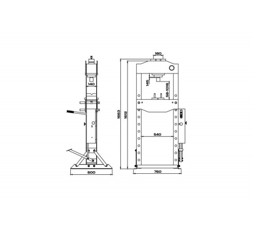 KraftWell KRWPR30A - мощный напольный пресс для профессиональных задач KraftWell KRWPR30A - мощный напольный пресс для профессиональных задач
