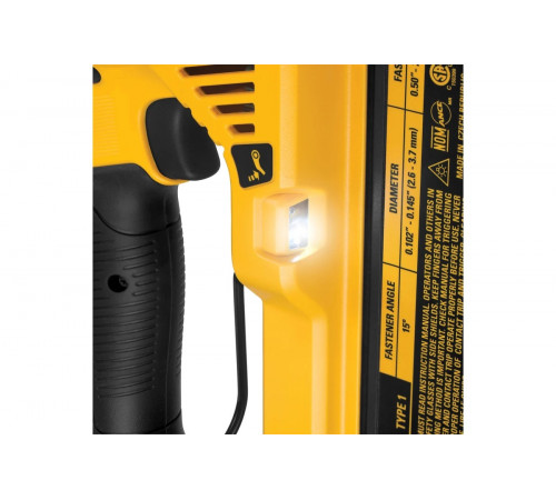 Аккумуляторный гвоздезабивной пистолет Dewalt DCN890N, 18 В, c 2 АКБ 5 Ач и ЗУ, в кейсе DCN890P2-QW