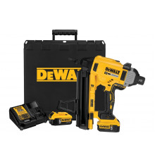 Аккумуляторный гвоздезабивной пистолет Dewalt DCN890N, 18 В, c 2 АКБ 5 Ач и ЗУ, в кейсе DCN890P2-QW