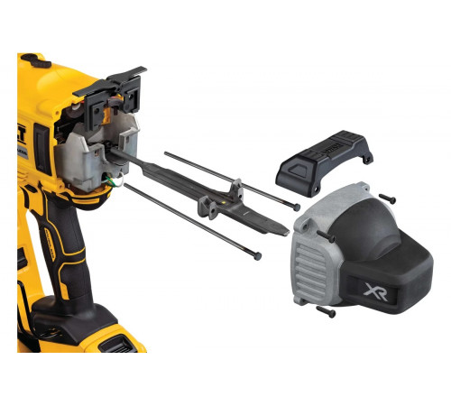 Аккумуляторный гвоздезабивной пистолет Dewalt DCN890N, 18 В, c 2 АКБ 5 Ач и ЗУ, в кейсе DCN890P2-QW