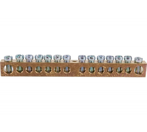 Шина земля IEK 8х12-14/1 Шина земля IEK 8х12-14/1