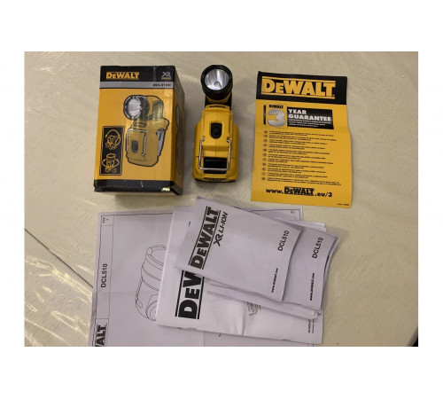 Аккумуляторный фонарь DEWALT DCL 510 N