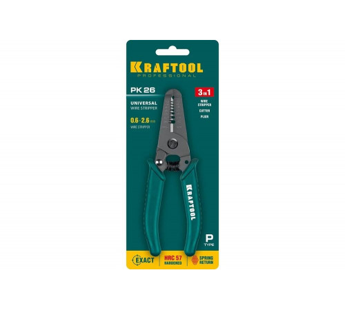 Стриппер многофункциональный KRAFTOOL PK-26 0.6 - 2.6 мм 22660-15_01 Стриппер многофункциональный KRAFTOOL PK-26 0.6 - 2.6 мм 22660-15_01