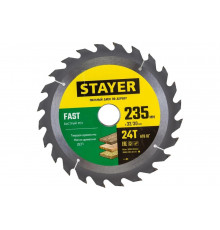 Диск пильный по дереву Быстрый рез (235x32/30 мм; 24T) Stayer 3680-235-32-24_z01
