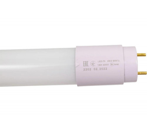 Лампа IEK LED T8 линейная 18вт 230В 4000К G13LLE-T8-18-230-40-G13 Лампа IEK LED T8 линейная 18вт 230В 4000К G13LLE-T8-18-230-40-G13