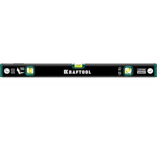 KRAFTOOL 600 мм, уровень с зеркальным глазком GRAND 34781-60 KRAFTOOL 600 мм, уровень с зеркальным глазком GRAND 34781-60
