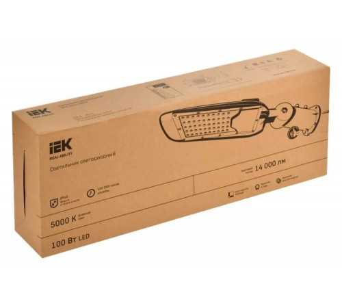 Светильник IEK Pro led дку 1014-100ш 5000к ip65 LT-DKU1-1014-100-50-K02 Светильник IEK Pro led дку 1014-100ш 5000к ip65 LT-DKU1-1014-100-50-K02