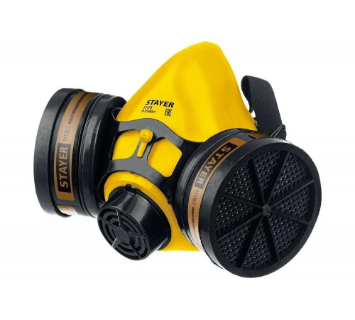STAYER два фильтра A1 в комплекте, респиратор противогазовый HF-6000 11175_z01 Professional