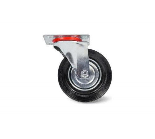 Колесо поворотное резиновое SC 63 160 мм C-3302-SLS-160 TOR 1001770 Колесо поворотное резиновое SC 63 160 мм C-3302-SLS-160 TOR 1001770
