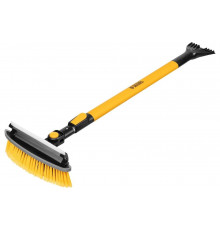 Щетка сметка со скребком Denzel телескоп, поворотная голова, водосгон 950-1320 мм 55327