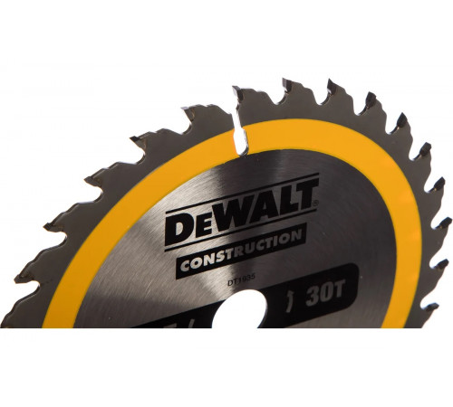 Пильный диск CONSTRUCT (165х20 мм; 30 ATB) DEWALT DT1935