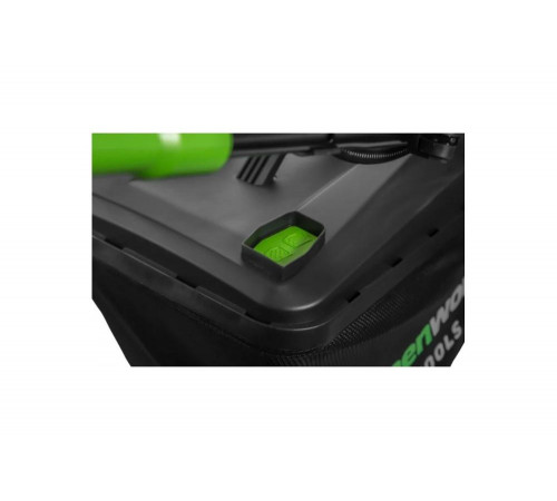 Аккумуляторная газонокосилка Greenworks GD40LM45K6, 40V, 45 см, бесщеточная, c 1хАКБ 6 А.ч и ЗУ 2500407UF Аккумуляторная газонокосилка Greenworks GD40LM45K6, 40V, 45 см, бесщеточная, c 1хАКБ 6 А.ч и ЗУ 2500407UF