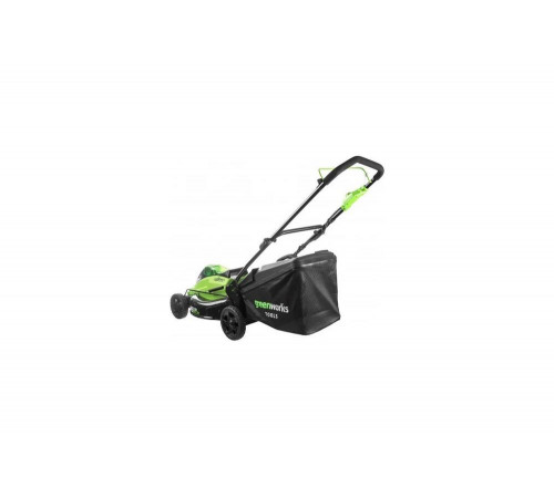 Аккумуляторная газонокосилка Greenworks GD40LM45K6, 40V, 45 см, бесщеточная, c 1хАКБ 6 А.ч и ЗУ 2500407UF Аккумуляторная газонокосилка Greenworks GD40LM45K6, 40V, 45 см, бесщеточная, c 1хАКБ 6 А.ч и ЗУ 2500407UF