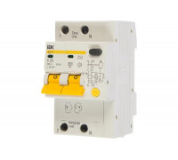 Дифавтомат АД-12 2п, C, 25А, 30мА IEK MAD10-2-025-C-030