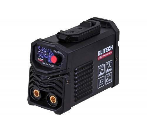Инверторный сварочный аппарат Elitech HD WM 220 Pulse 204468 Инверторный сварочный аппарат Elitech HD WM 220 Pulse 204468