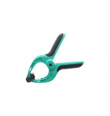 Клещеобразная струбцина Sturm пластиковый корпус, усиленная пружина, длина 115мм, зев 37мм 1078-07-37