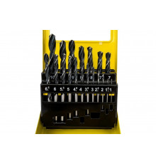 Набор сверл по металлу Professional 1-10 мм, HSS-R, сталь М2, 19 шт. STAYER 29602-H19-M_z01