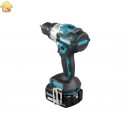 Аккумуляторная дрель-шуруповерт Makita LXT BL 18 В, 13 мм, 130/65 Нм, 2x5.0 Ач, ЗУ, Makpac DDF486RTJ