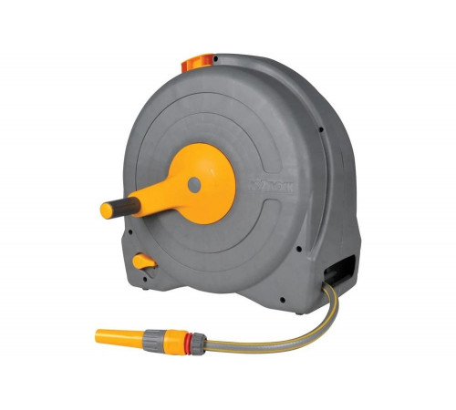 Катушка c закрытым корпусом 1/2" 40м, коннекторами и наконечником для шланга Hozelock 2494 2494R3600