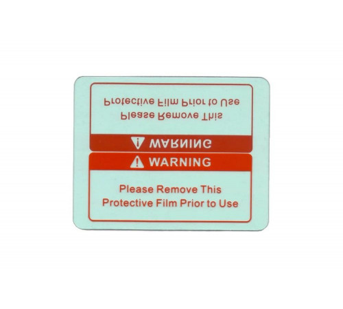 Стекло внутреннее (95.7х51.6 мм) для маски сварщика BLITZ 9.13 TIGER FUBAG 992302