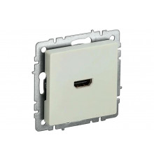 Розетка hdmi IEK Brite рhdmi-0-бркр бежевый BR-H10-K10