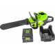 Цепная аккумуляторная пила GreenWorks GD60CS40K4 2001807UB