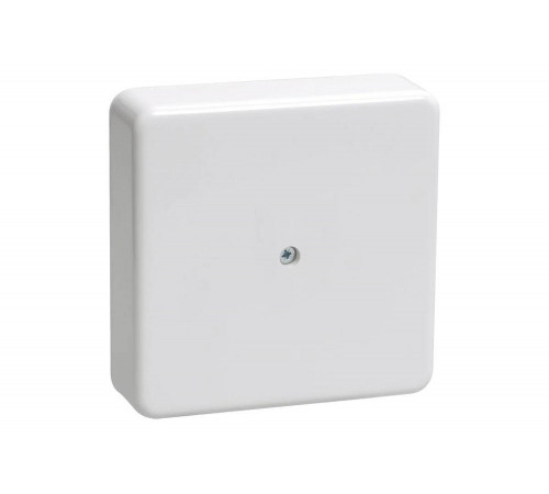 Распаячная коробка IEK км41216-01 о/п 75x75x28мм белая(6к/6мм2) UKO10-075-075-028-K01