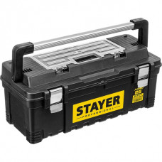 STAYER 656 х 270 х 285 мм (26"), пластиковый, ящик для инструмента JUMBO-26 38003-26_z01 Professional