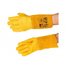 Сварочные краги FUBAG FWGN 8Y TIG, без подкладки, желтые 641183