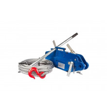 Рычажная тросовая лебедка TOR МТМ 3200 3.2 т, длина 20 м, стальной корпус 1002529