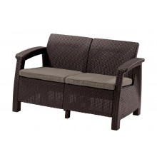 Двухместный диван Keter Corfu Love Seat 258946