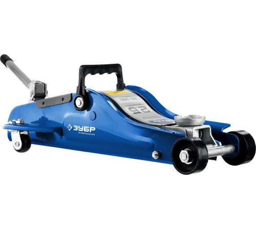 ЗУБР 2,5т, 90-360 мм, домкрат гидравлический подкатной T65 43057-2.5 Профессионал