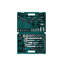 Универсальный набор инструмента KRAFTOOL Extrem-76 76 предм., (1/2"+3/8"+1/4") 27889-H76
